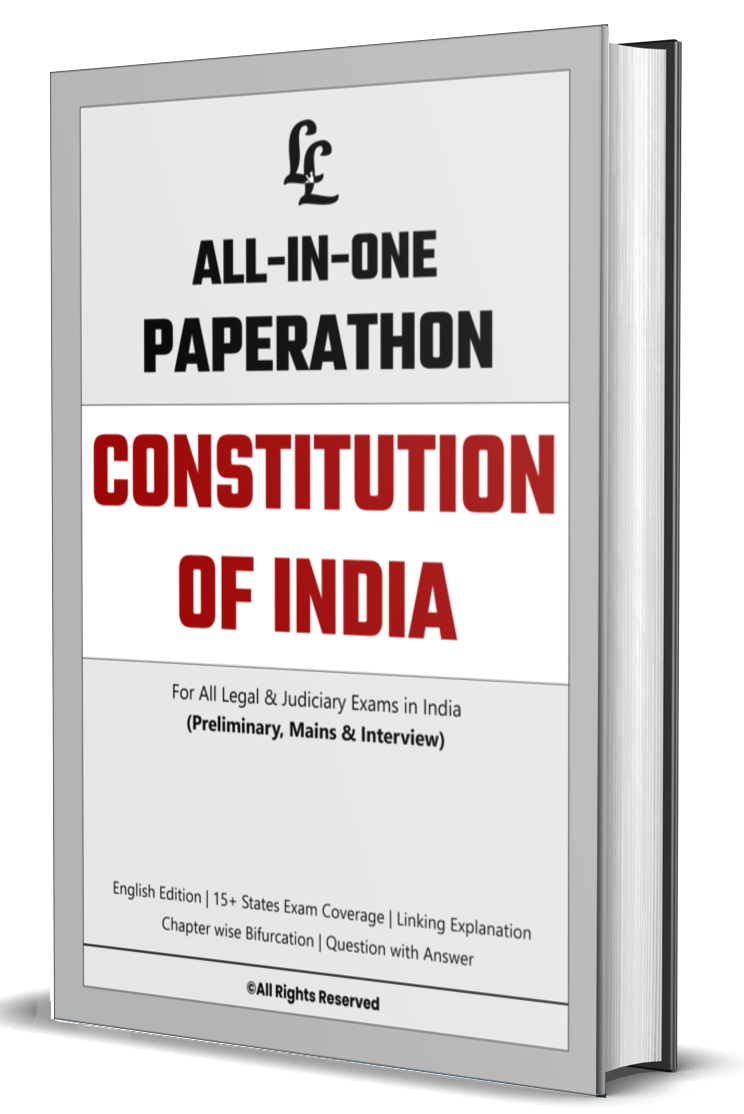 Constitution of India - All-In-One Paperathon for Prelims, Mains & Interview Preparation! (English Edition) Price: ₹260/- (Postal Charges Extra)
