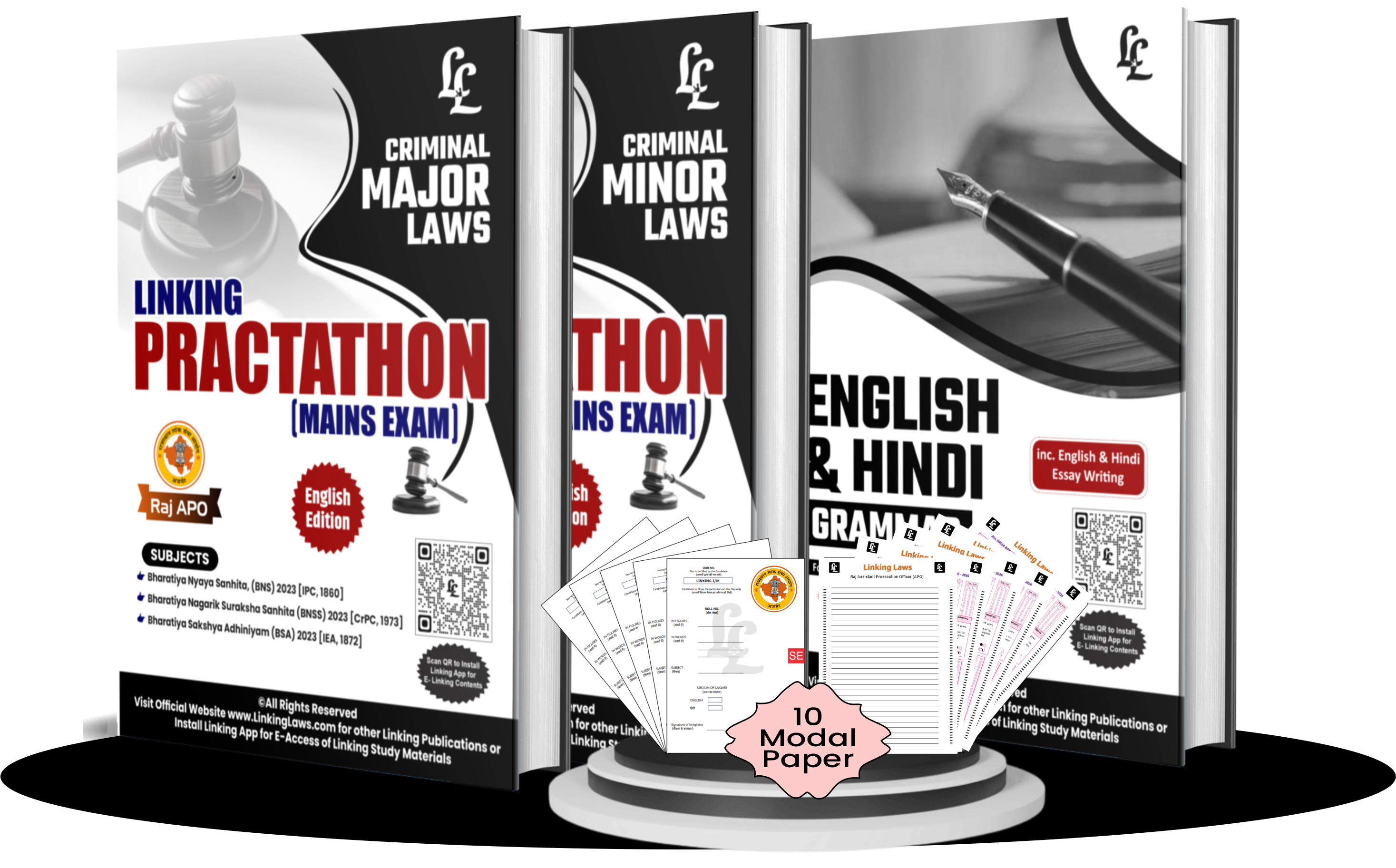 APO Mains Kit (Rajasthan) [Study Materials (Major & Minor Laws inc. other Study Material) (English Edition ) | Rs. 999/-