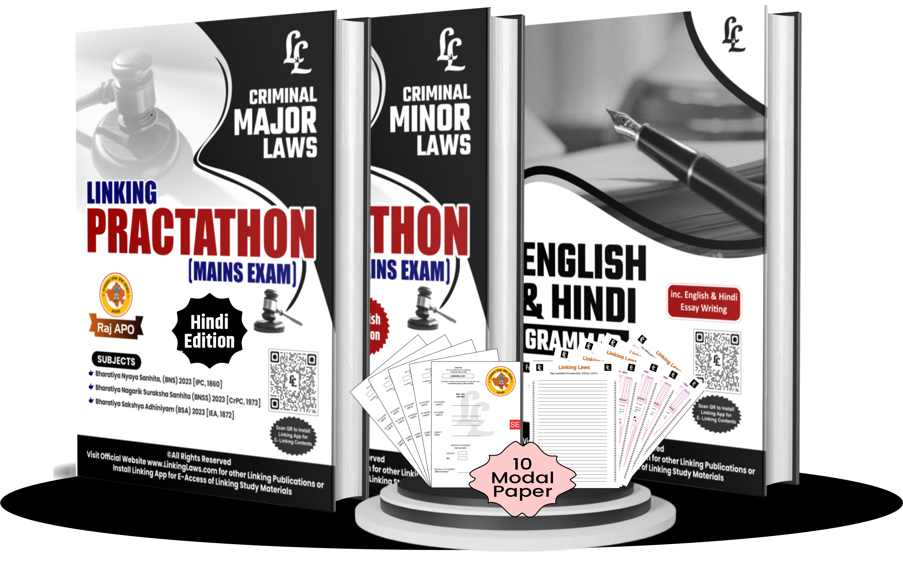 APO Mains Kit (Rajasthan) [Study Materials (Major & Minor Laws inc. other Study Material) (Hindi Edition ) | Rs. 999/-